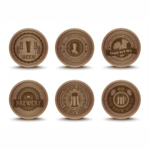 Coaster Board Engraving