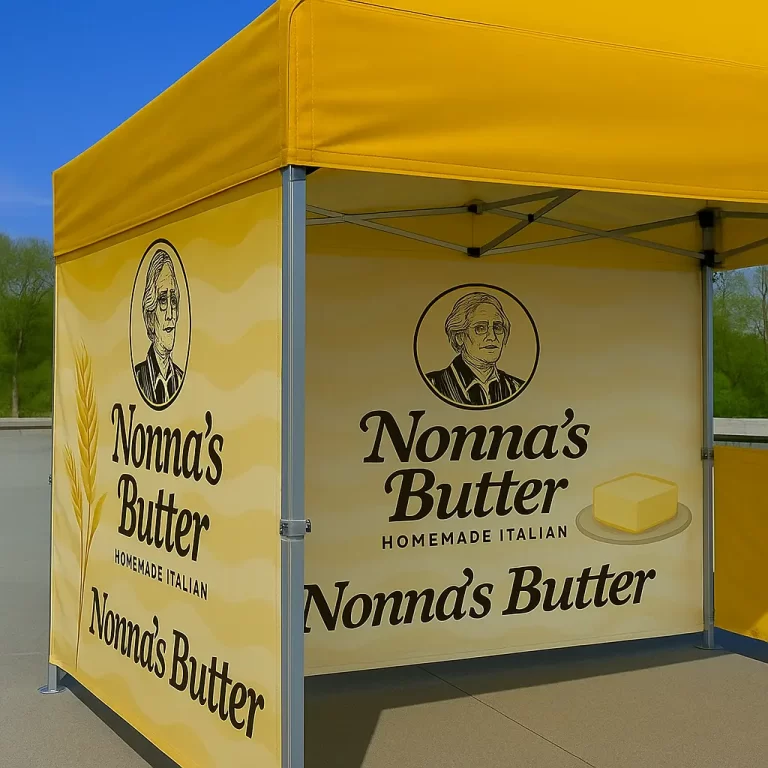 CUSTOM TENTS print Vancouver