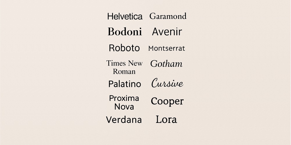 Why Fonts Matter in Printing