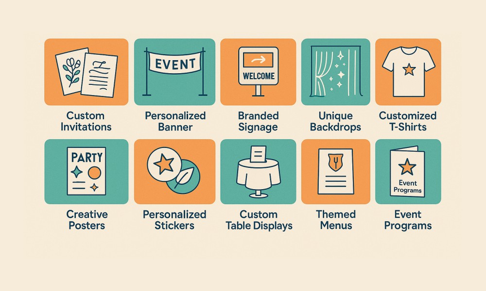 Creative Printing Ideas for Events in Vancouver