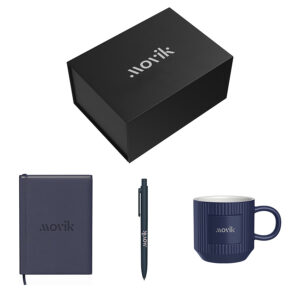 3-Piece Gift Set navy blue