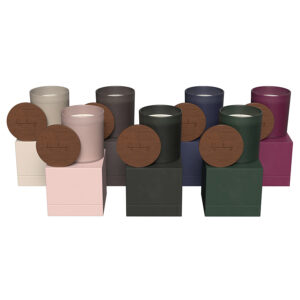 Custom Printed Glass Candle