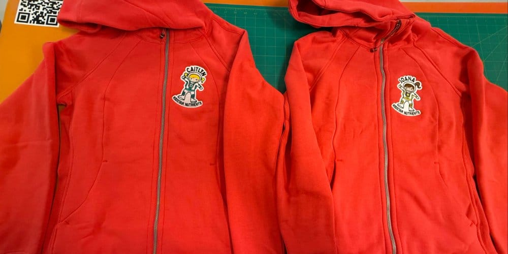 logo embroidery cost Vancouver