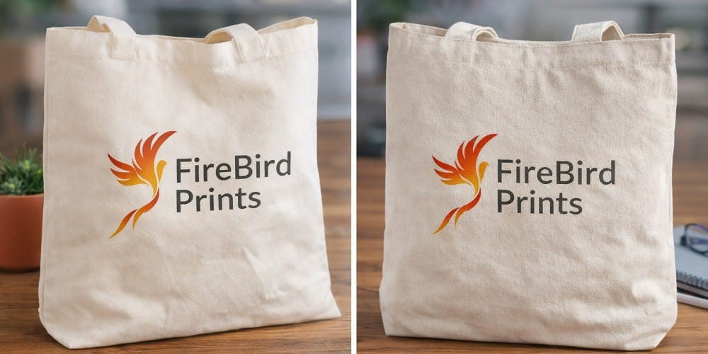 cotton vs canvas tote bags for printing