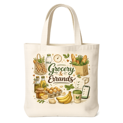 Tote Bag printing for Grocery and Daily Errands