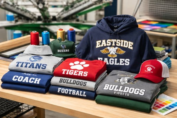 school and team apparel printing Vancouver
