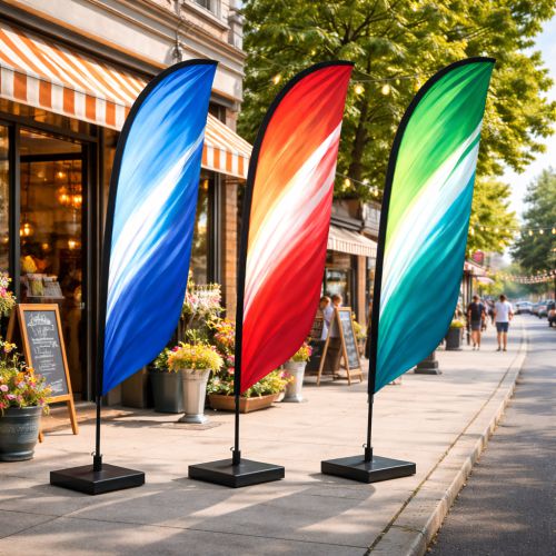 custom Feather Flags printing Vancouver
