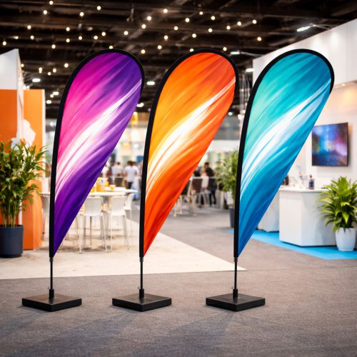 custom Teardrop Flags printing Vancouver