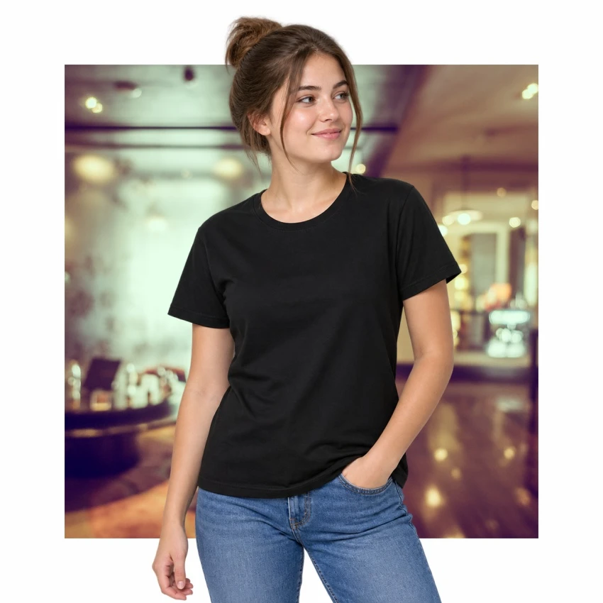 BUDGET T-SHIRTS (LADIES) Mojo