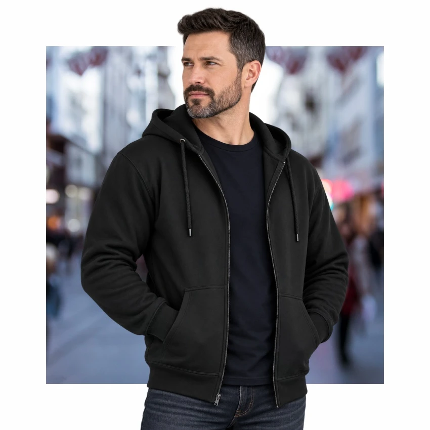 PREMIUM ZIP HOODIES Mojo