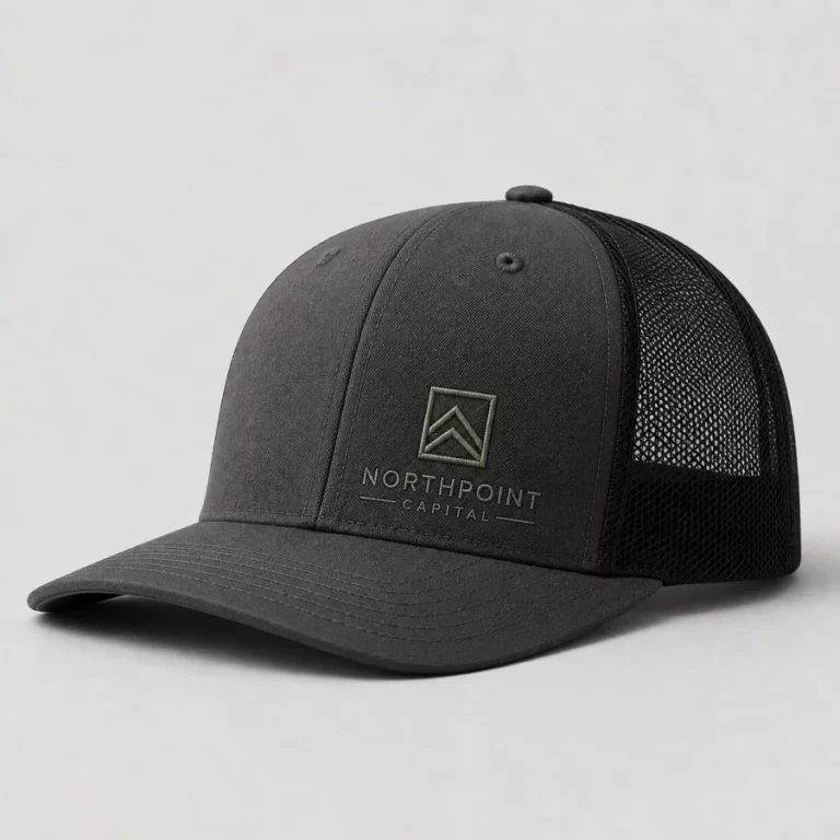TRUCKER hat embroidery in Vancouver