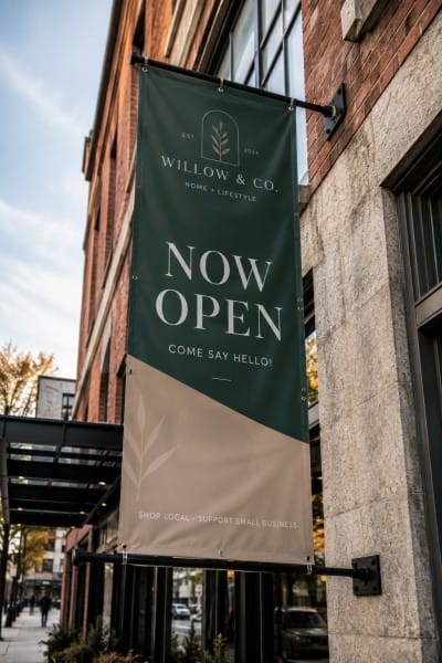 order custom vinyl banner Vancouver
